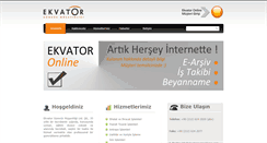 Desktop Screenshot of ekvatorgumrukleme.com